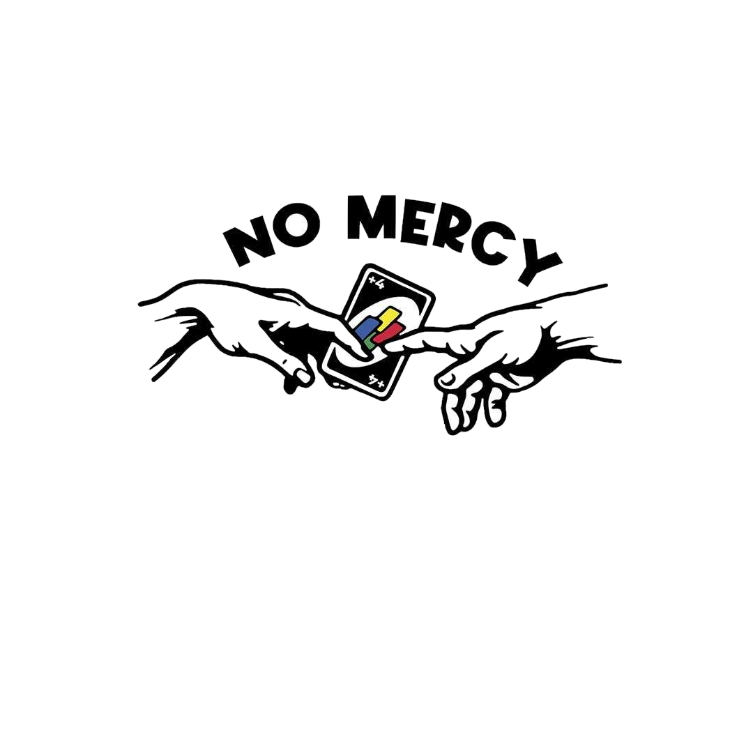 No Mercy Sticker